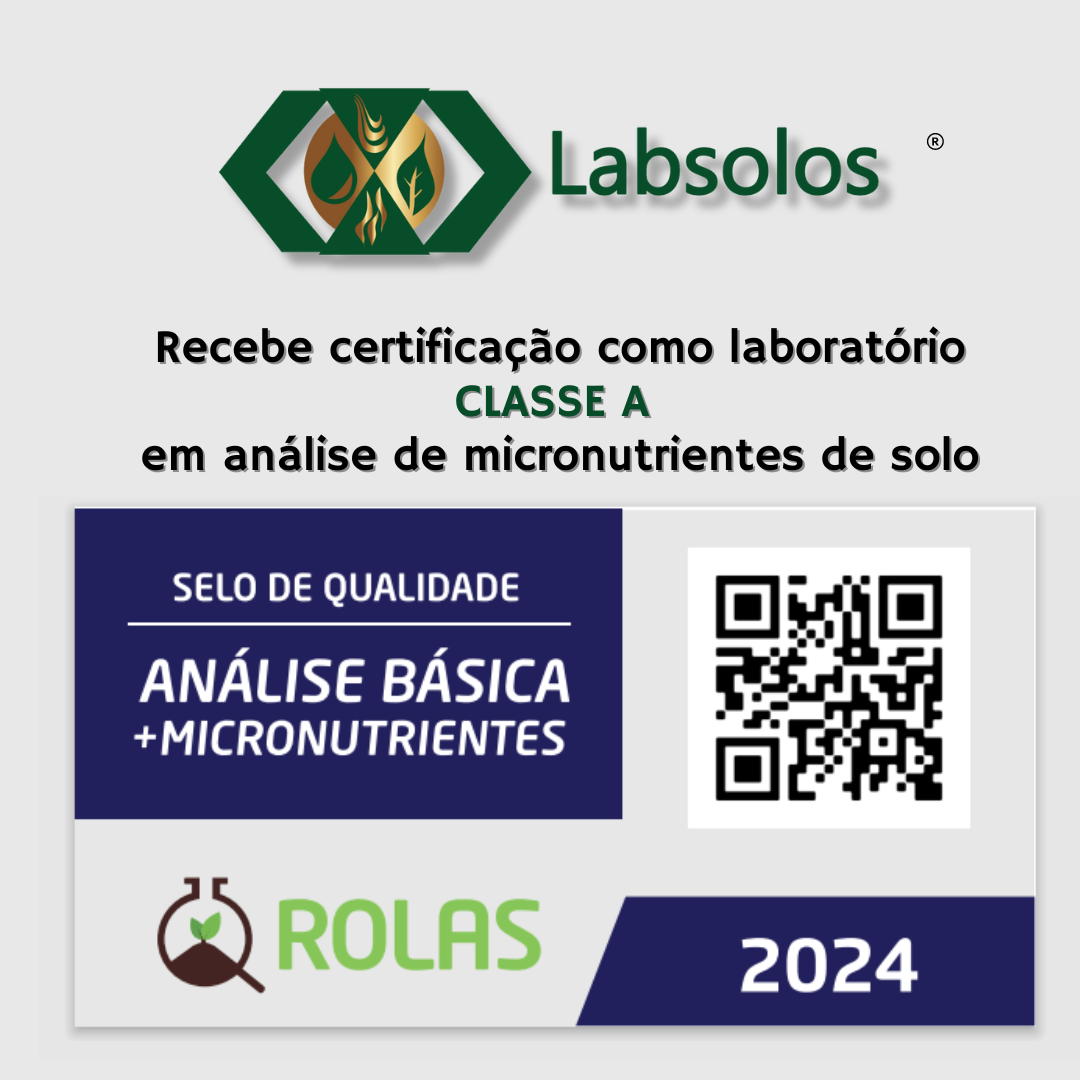 Labsolos Canoinhas recebe certificação como laboratório de solo classe A em análise de micronutrientes de solo